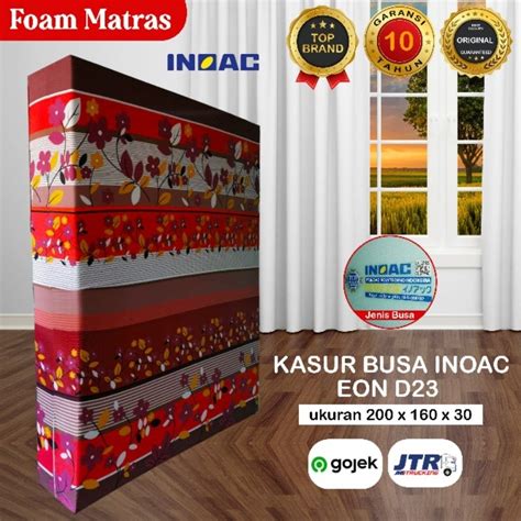 Jual Kasur Busa Inoac Ukuran X X Cm Garansi Tahun Inoac Eon