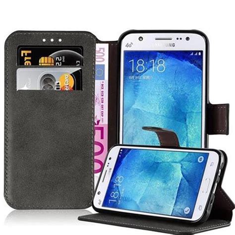 Samsung Galaxy J5 2015 Pungetui Cover Case Grå Elgiganten