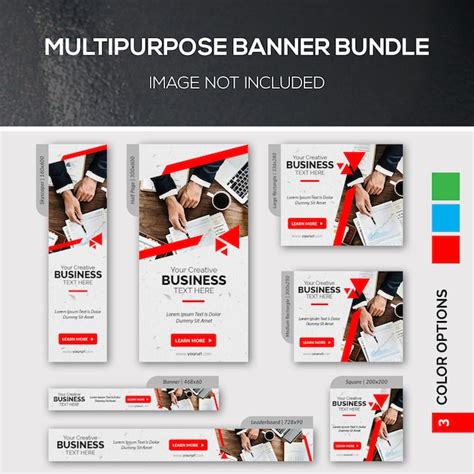 Premium Psd Multipurpose Banner Bundle