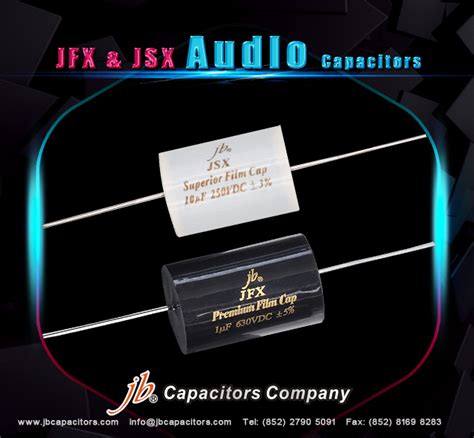 Jb Capacitors Company Jbcapacitors Audio Capacitors Jfx