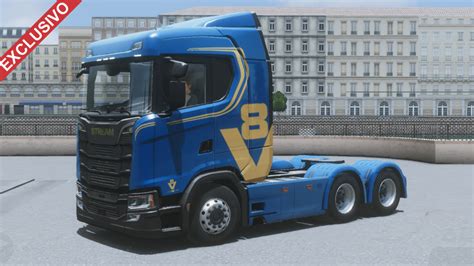 Skin Scania V Truckers Of Europe Exclusivo Skins Games Truck