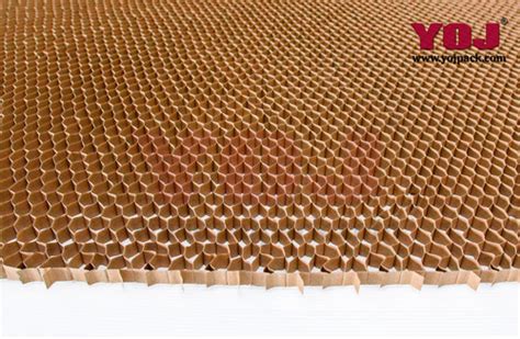 Paper Honeycomb Core Customized Size Natural Kraft Material