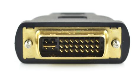 Przejściówka HDMI gniazdo DVI I 24 5pin wtyk Sklep Botland