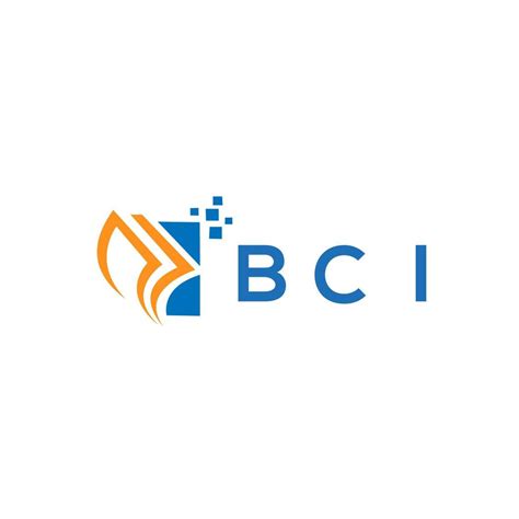 Bci Credit Repair Accounting Logo Design On White Background Bci