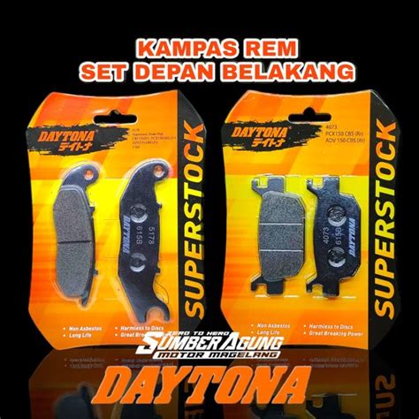 Jual Kampas Rem Cakram Depan Belakang ADV PCX 150 LED PCX 160 ABS