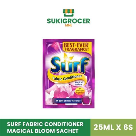 Surf Fabric Conditioner Magical Bloom Sachet 25ml X 6s Lazada Ph