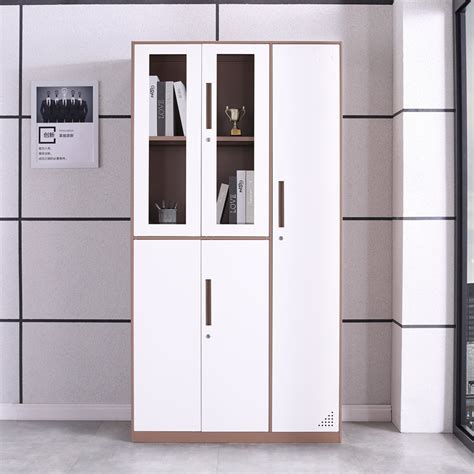 Office Steel Filing Metal Storage Cupboard Adjustable Shelf Doors