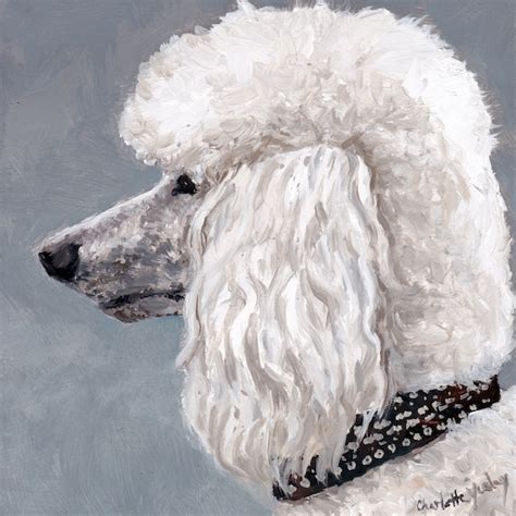 Poodle Painting - Etsy