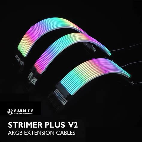 LIAN LI STRIMER PLUS V2 24 Pin And LIAN LI STRIMER PLUS V2 Triple 8 Pin