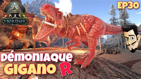 Je Tame Un Giganotosaure R Demoniaque Parfait Pour La Repro Ark