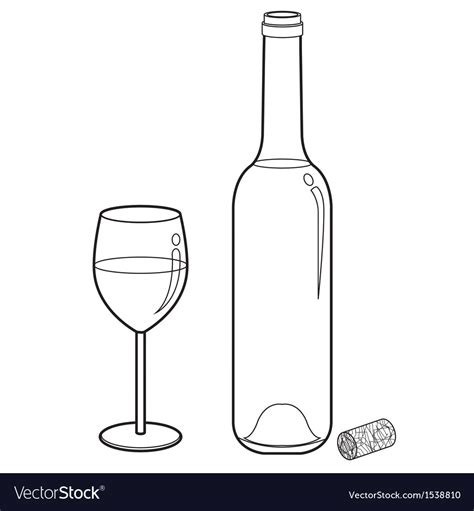 Wine Glass Outline