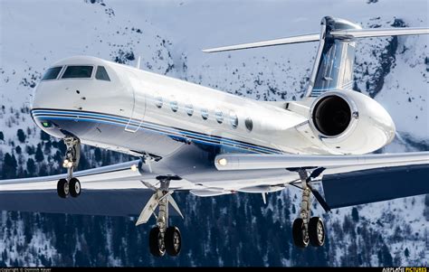 Vq Bla Private Gulfstream Aerospace G V G V Sp G500 G550 At Samedan Engadin Photo Id