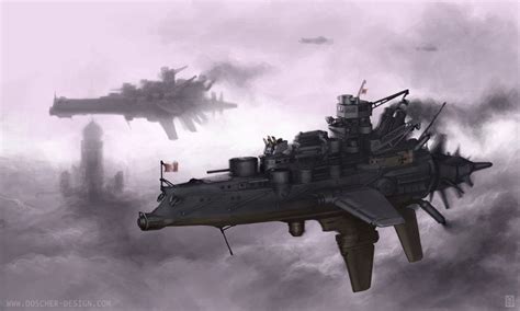 Steampunk Ship, Steampunk Vehicle, Steampunk Artwork, Casual Steampunk ...