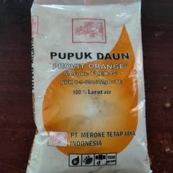 Jual Pupuk Daun Provit Orange Gr Shopee Indonesia