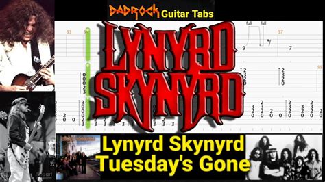 Tuesdays Gone Lynyrd Skynyrd Guitar Bass Tabs Lesson Youtube