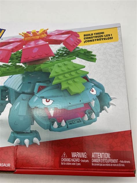 Mavin Pokemon Bulbasaur Evolution Building Set Ivysaur Venusaur Mega