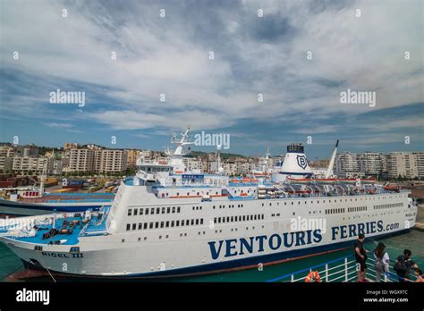 Durres, Albania - June 2019: View of Durres Port Stock Photo - Alamy