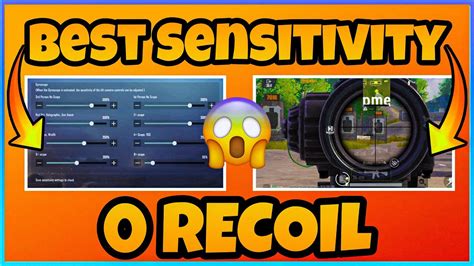 Best Sensitivity For Pubg Mobile No Recoil Tacaz Sensitivity By