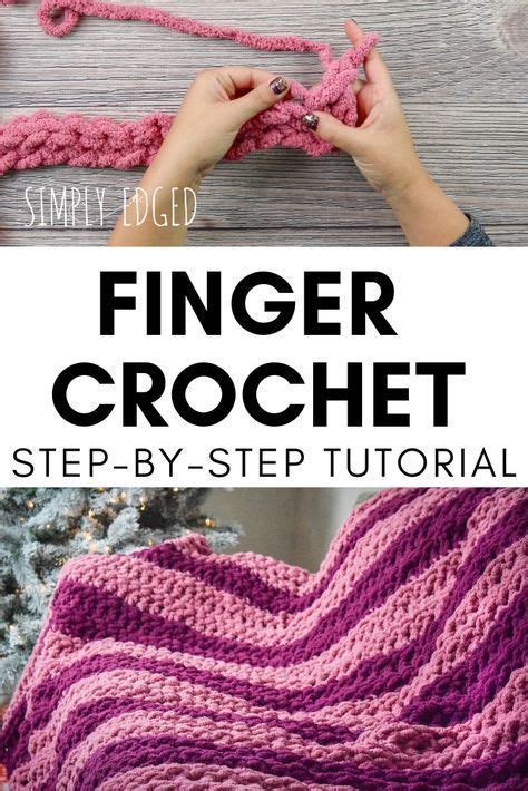 Learn How To Crochet Using Your Hands With This Beginner Friendly Step