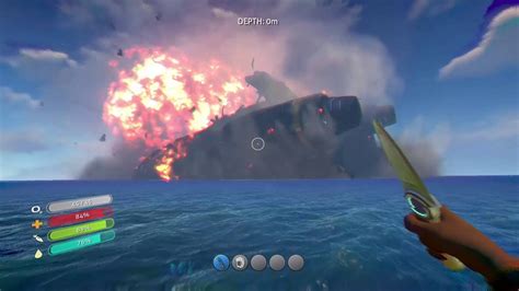 Subnautica Aurora Explosion Xbox One YouTube