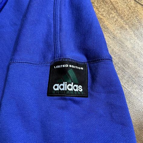 Vintage Adidas Equipment Limited Edition Blue Depop