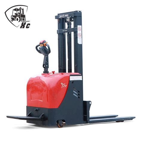 Full Electric Self Lifting Stacker Pallet 1500kg 2000kg New Hydraulic