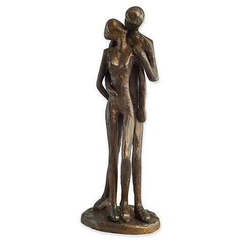 Danya B Couple Kissing Bronze Sculpture Multi In 2020 Bronze