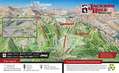 Jackson Hole Map Teton Village Map Wyoming Us Discover Jackson