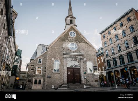 Place Royale Quebec city landmark Stock Photo - Alamy