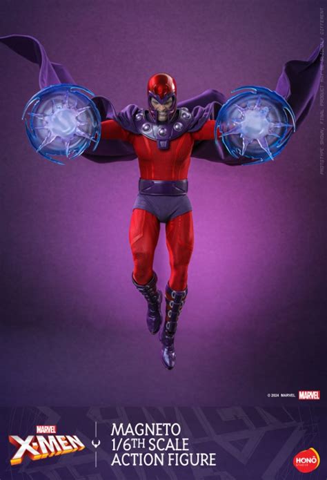 Hot Toys Lan A Figura Do Magneto Em Parceria A Hon Studio Universo Marvel