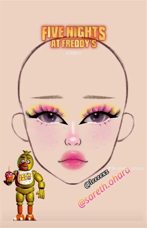 Ennard Fnaf Makeup Ballon Boy Fnaf Makeup Chica Fnaf Makeup