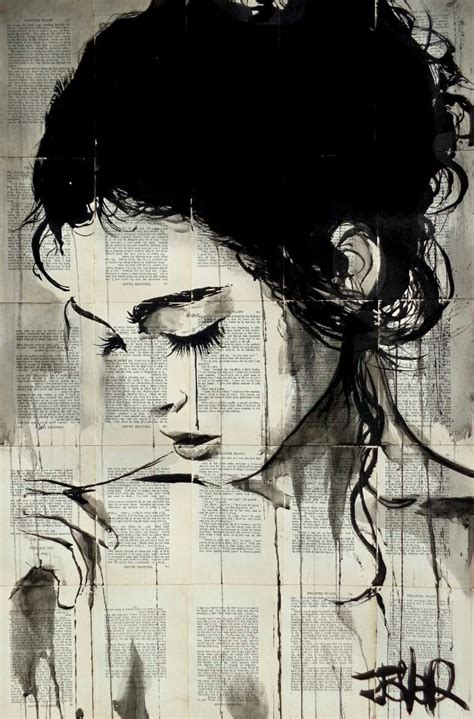 Ink Drawing By LOUI JOVER Disegno Ad Inchiostro Dipinti Artistici