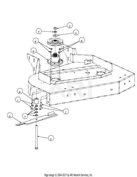 Cub Cadet Spindle Assembly Diagram