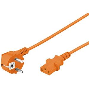 Nksk Or Netzkabel Schutzkontaktstecker Gew M Orange C Bei