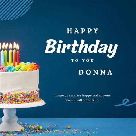 100 Hd Happy Birthday Donna Cake Images And Shayari