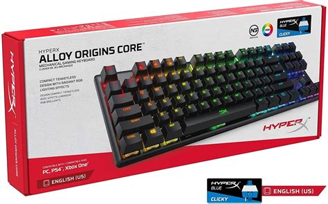 HyperX Alloy Origins Core Teclado Mecánico Para Videojuegos con Tecla