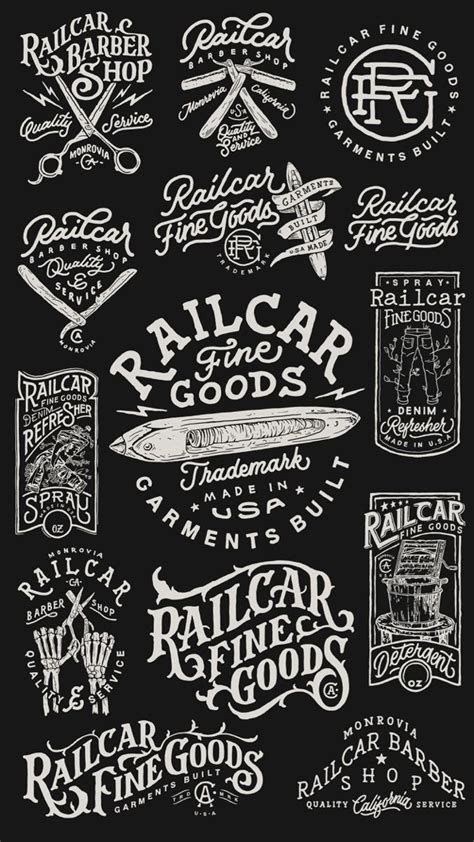 Railcar Fine Goods Inspirasi Desain Grafis Desain Grafis Desain