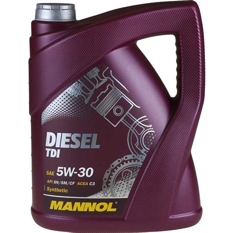 MANN FILTER Inspektionspaket 5L MANNOL Diesel TDI 5W 30 für Mazda 3 2 0