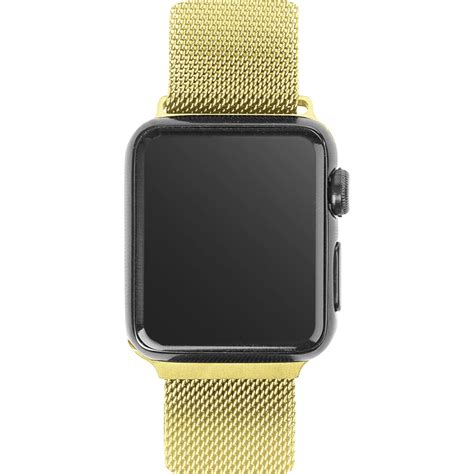 3sixT Mesh Band for Apple Watch [42/44/45mm] (Gold) - JB Hi-Fi