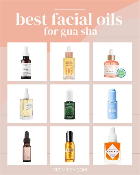 10 Best Best Facial Oils For Gua Sha For Glowing Skin YesMissy Facial