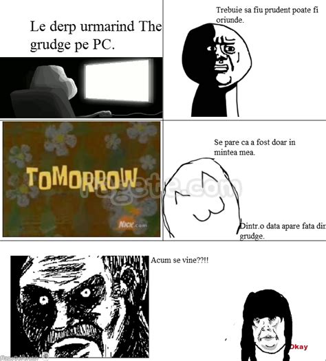 The Grudge Meme And Rage Comics Romania