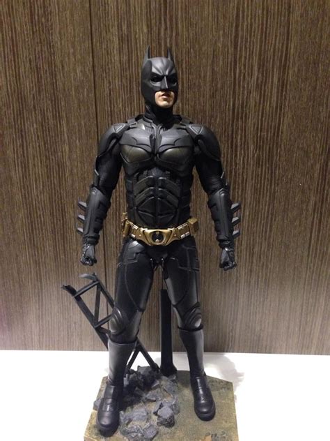 HOT TOYS QS001 The Dark Knight Rises 黑暗騎士 黎明升起 1 4 比例可動人偶 開箱分享 超級英熊