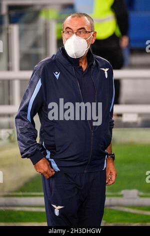 Maurizio Sarri Coach Ss Lazio During The Italian Football