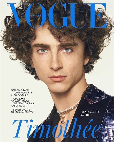 甜茶成英版《vogue》有史以来首位单独登上封面的男明星！ 财经头条