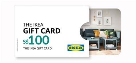 S$100 IKEA Gift Card - IKEA Singapore - Gifting Made Easy - Buy Gift ...