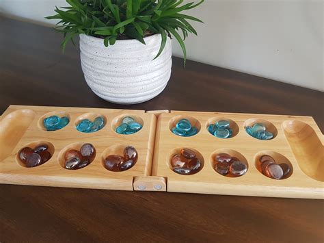 Custom Mancala Board Personalized T Personalized Etsy