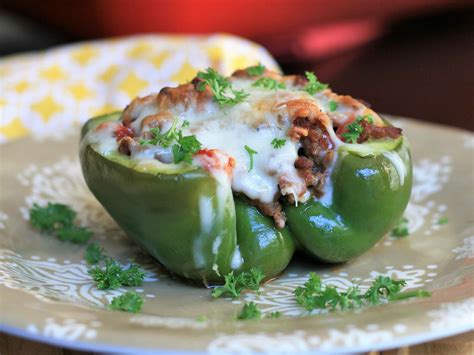 Low-Carb Stuffed Peppers Recipe