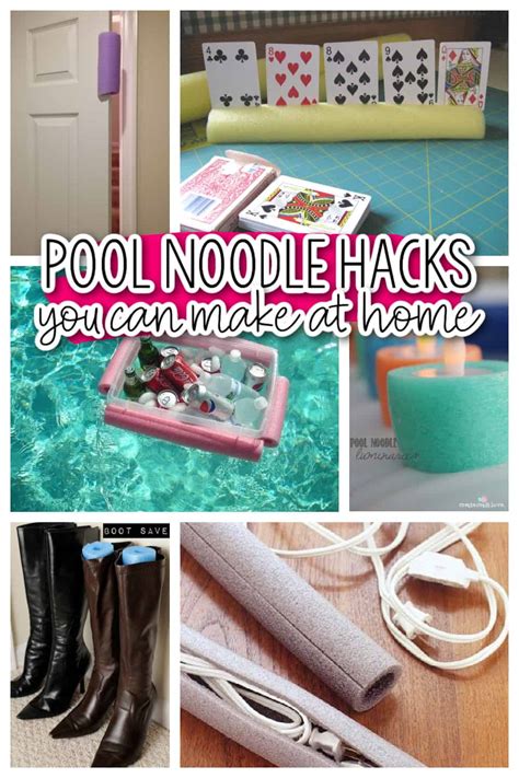 More Pool Noodle Hacks You Can Make At Home For Adults