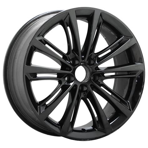 Exchange 20 Bmw 528i 535i 550i Black Chrome Factory Oem Wheels Set 71