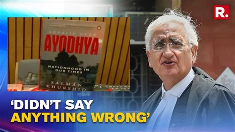 Salman Khurshid Refuses To Withdraw His Remarks After Comparing